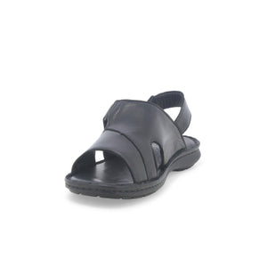 Melluso U75131W sandalo uomo in pelle nero