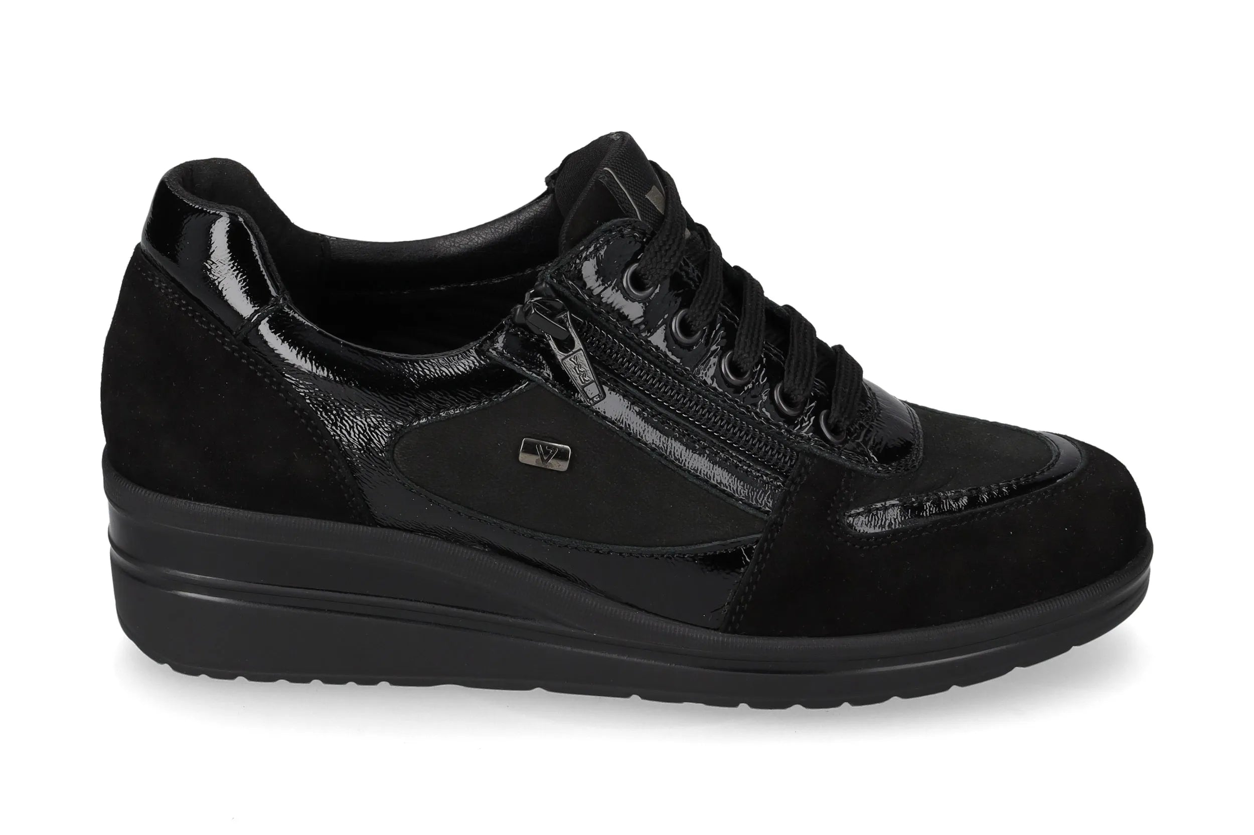 Valleverde VD211F Sneaker donna con tomaio e sottopiede in pelle