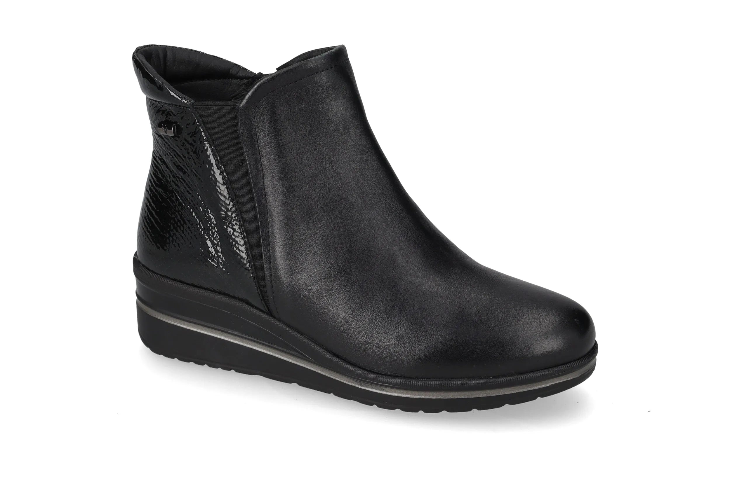 Valleverde VD254W stivaletti donna con tomaio e sottopiede in pelle