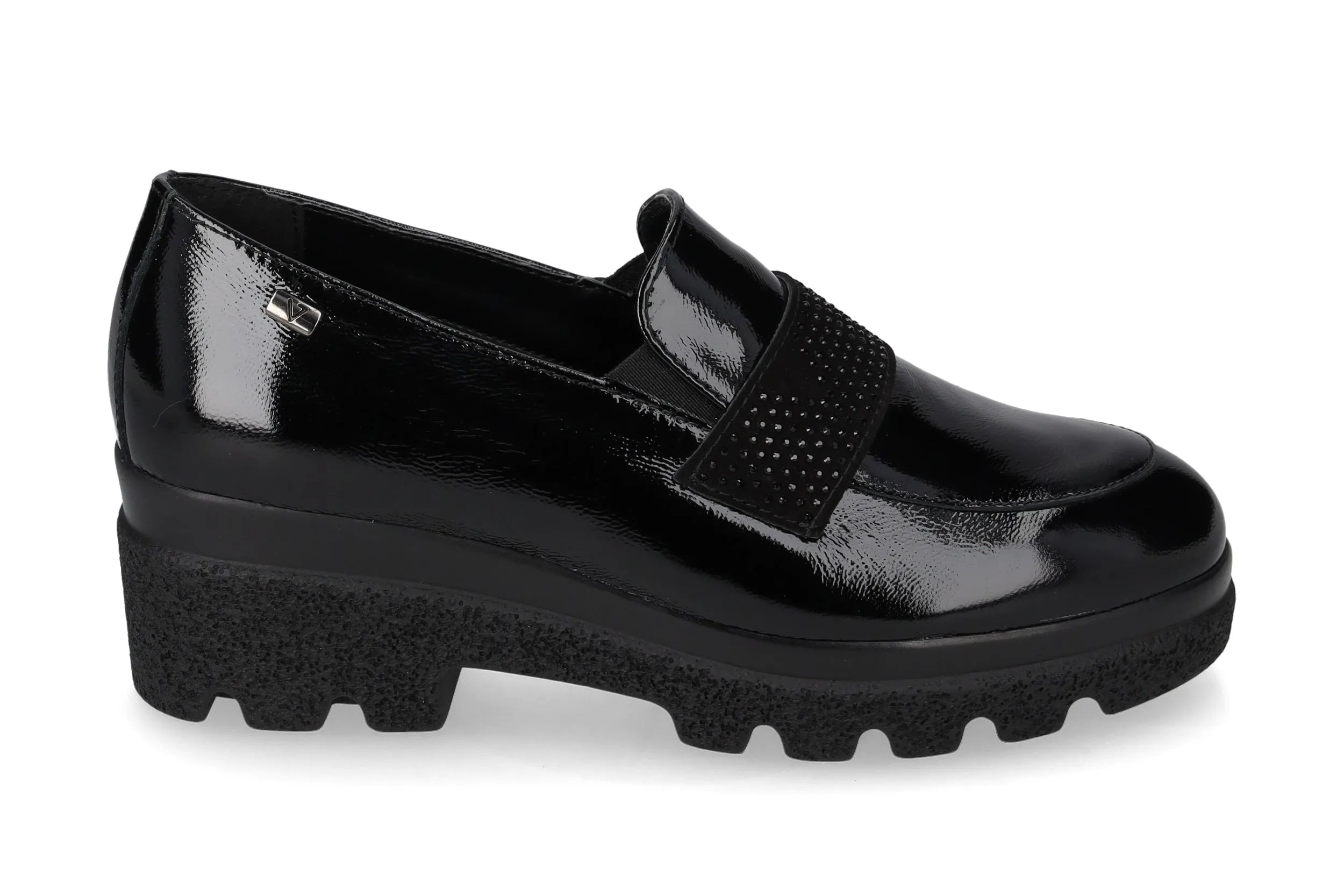 Valleverde VR100F Mocassino donna con tomaio e sottopiede in pelle