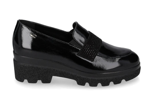 Valleverde VR100F Mocassino donna con tomaio e sottopiede in pelle