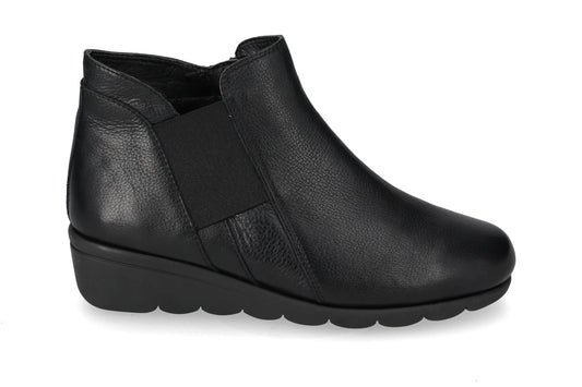 Valleverde VS10311W Tronchetto donna con tomaio e sottopiede in pelle