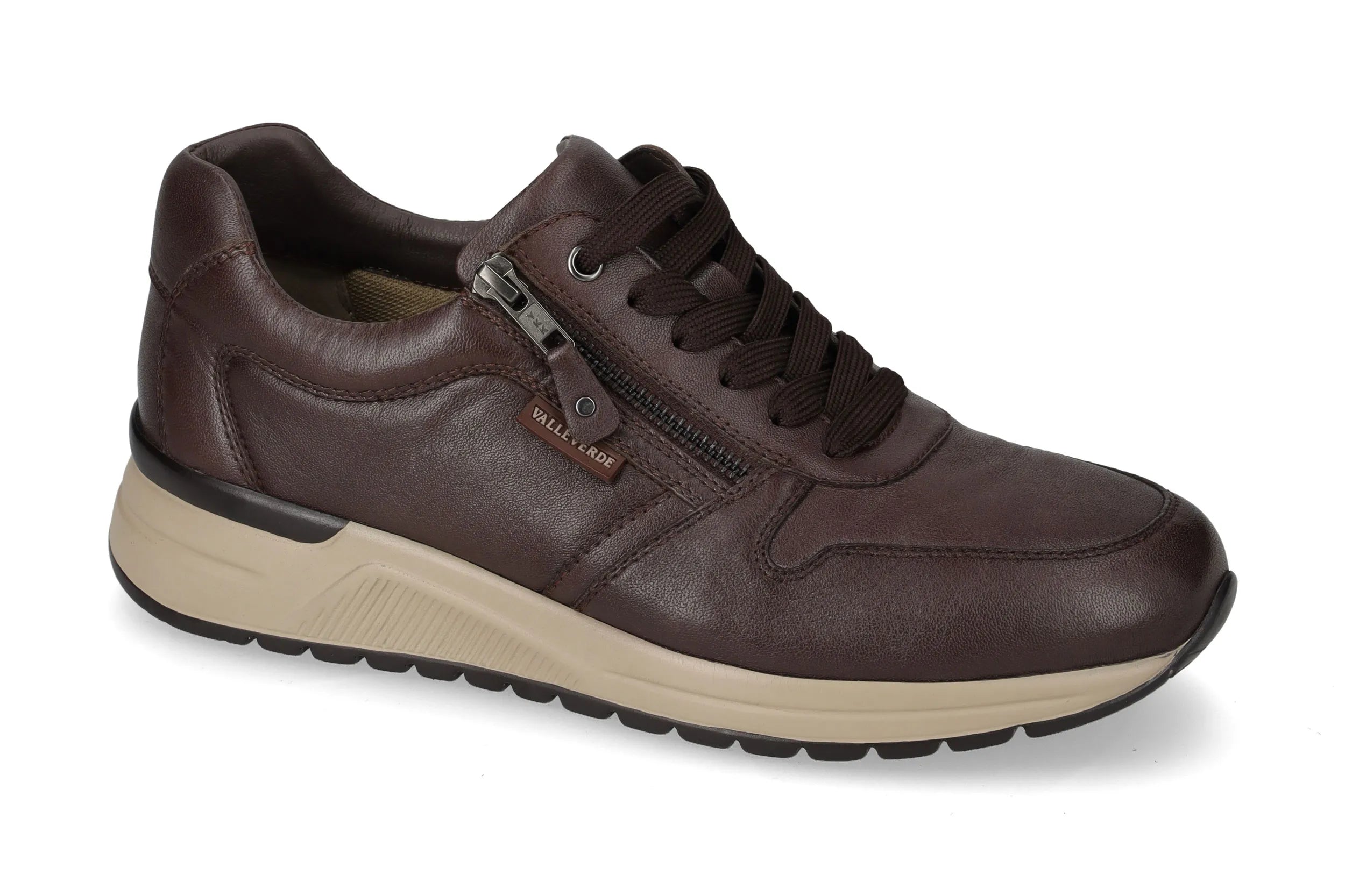 Valleverde VY954W Sneaker uomo con tomaio e sottopiede in pelle