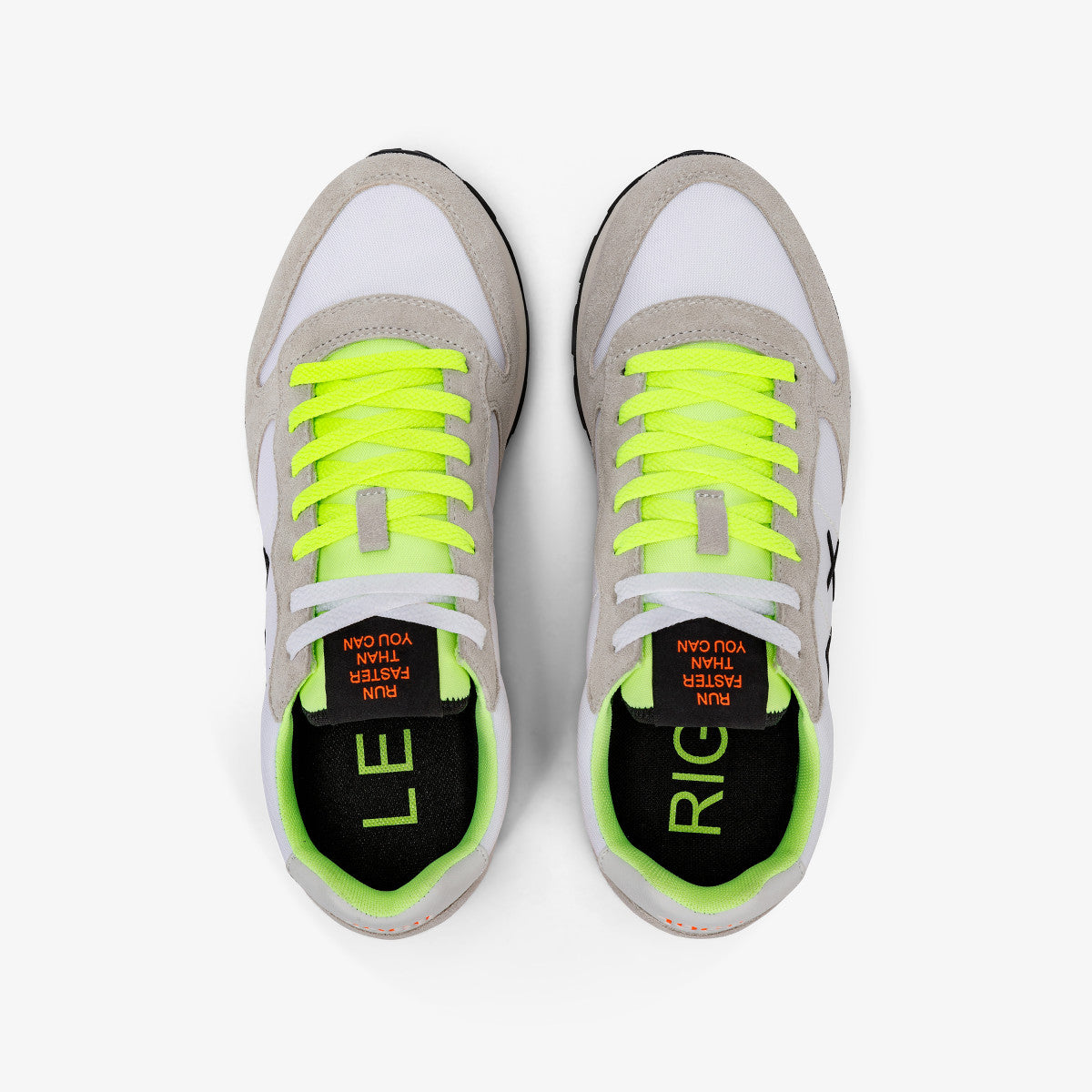 SUN68 BZ34102 Tom fluo bianco