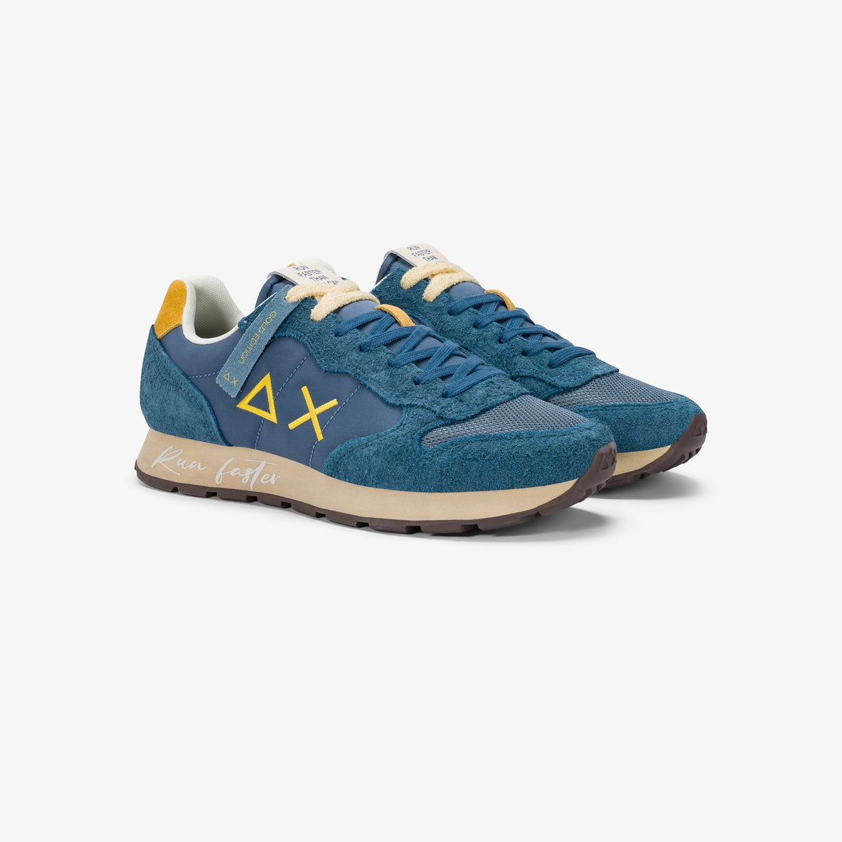 SUN68 Z36104 Sneaker Tom Vintage in nylon e suede