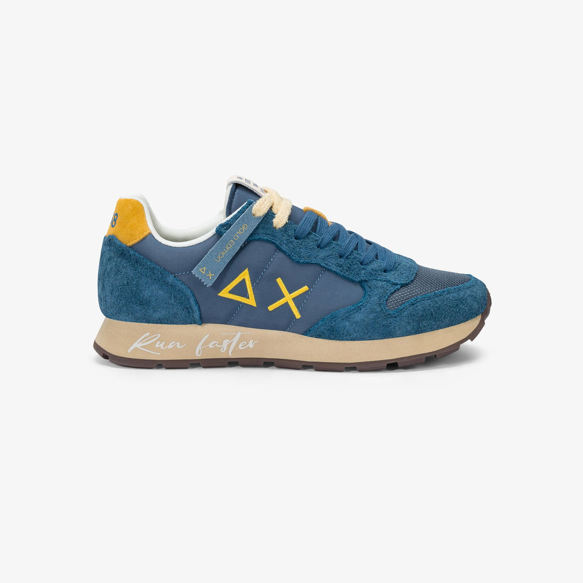 SUN68 Z36104 Sneaker Tom Vintage in nylon e suede