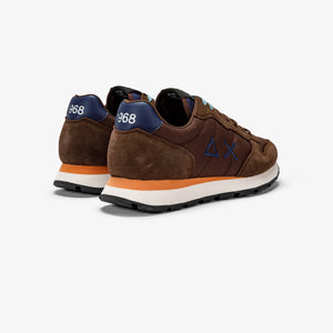 SUN68 BZ43101 TOM SOLID NYLON MARRONE