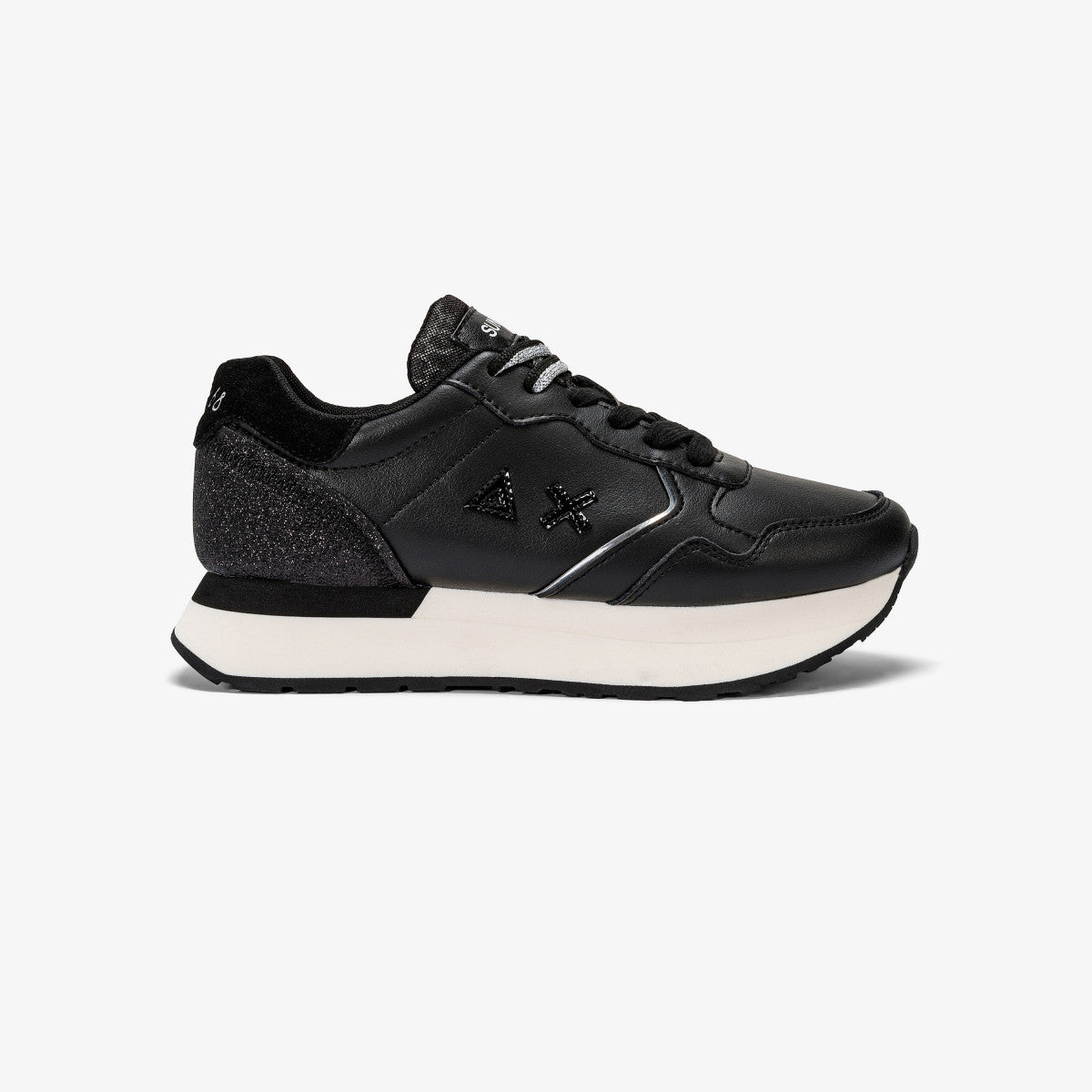 SUN68 BZ43220 KELLY LEATHER NERO