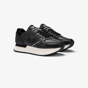 SUN68 BZ43220 KELLY LEATHER NERO