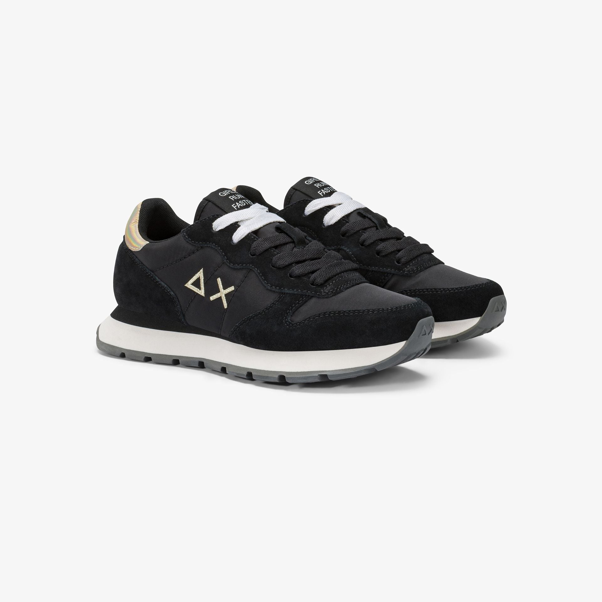 SUN68 BZ45202 sneakers donna Ally gold silver