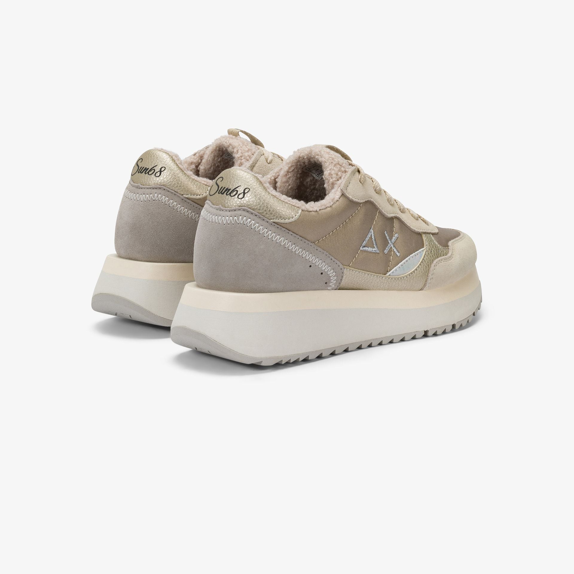 SUN68 BZ45210 sneakers donna Big ally teddy fur