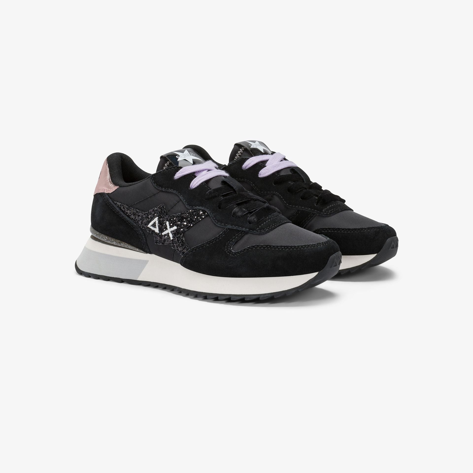 SUN68 BZ45217 sneakers donna Stargirl glitter logo