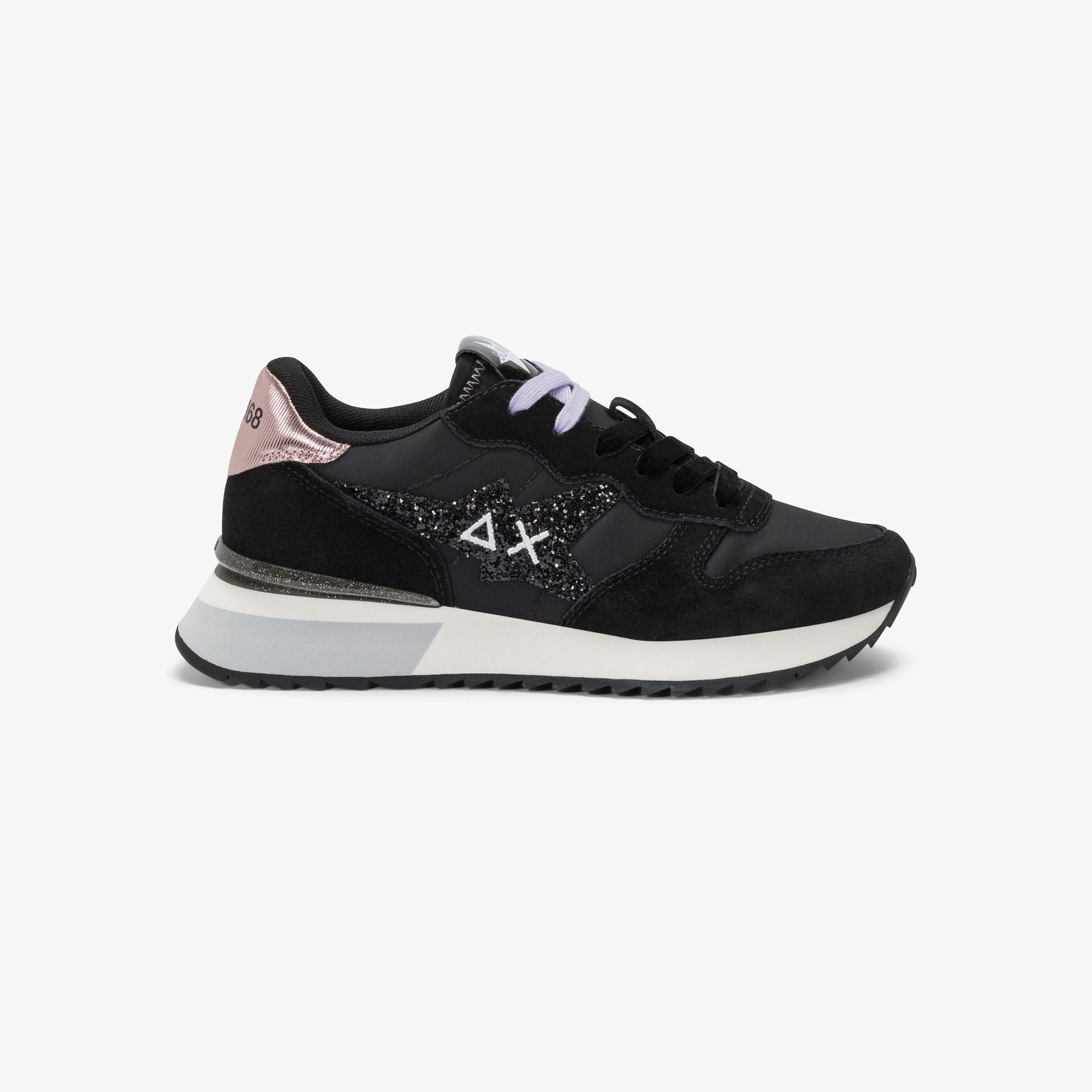 SUN68 BZ45217 sneakers donna Stargirl glitter logo