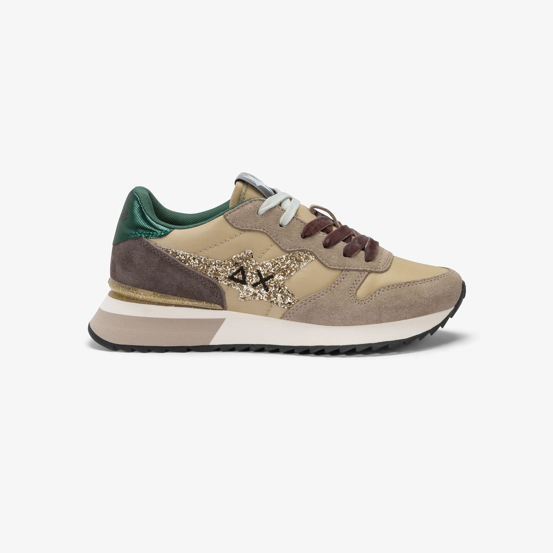 SUN68 BZ45217 sneakers donna Stargirl glitter logo