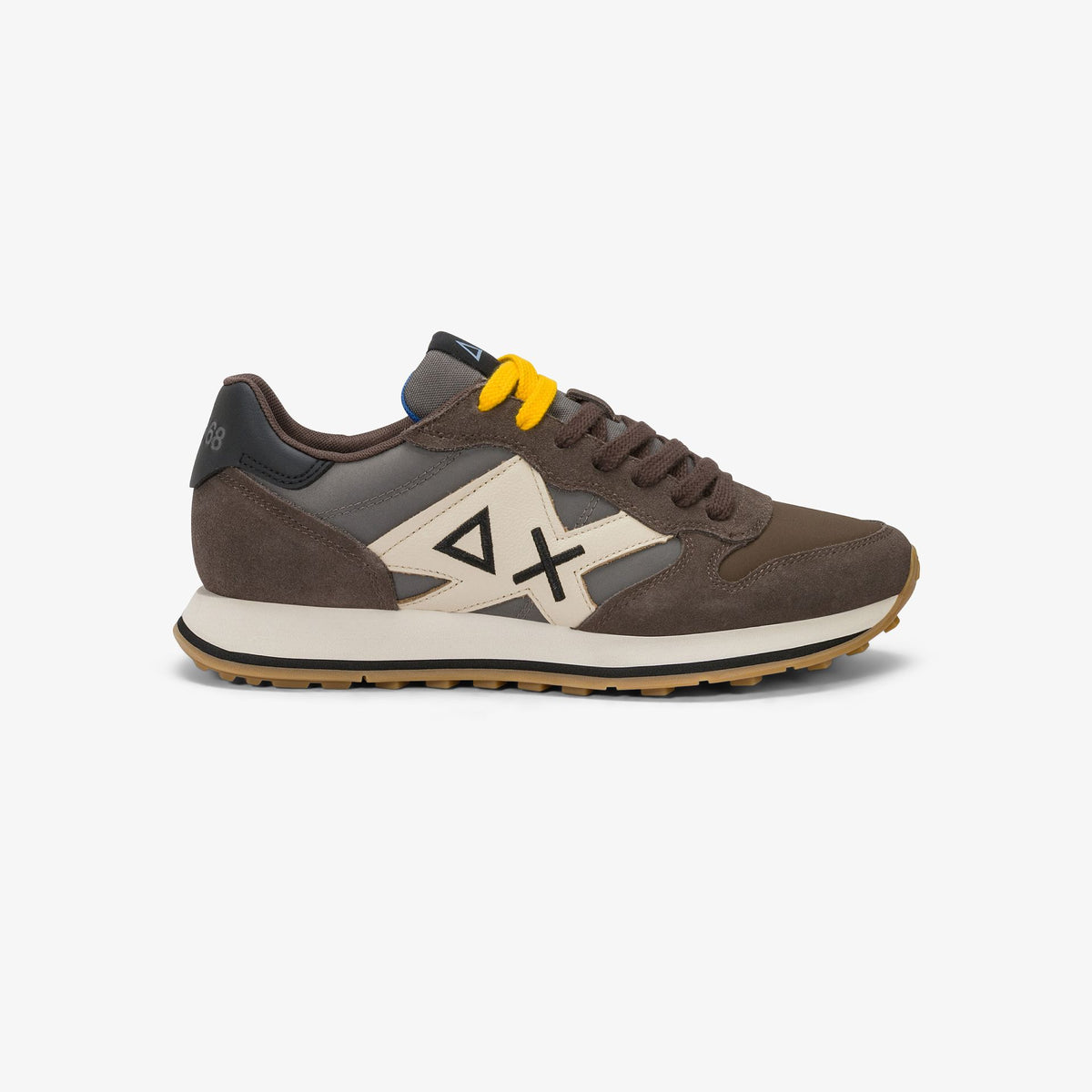SUN68 Z46122 Sneaker Jaki 2.0 Bicolor in suede e nylon