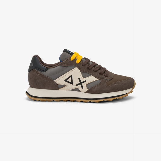 SUN68 Z46122 Sneaker Jaki 2.0 Bicolor in suede e nylon