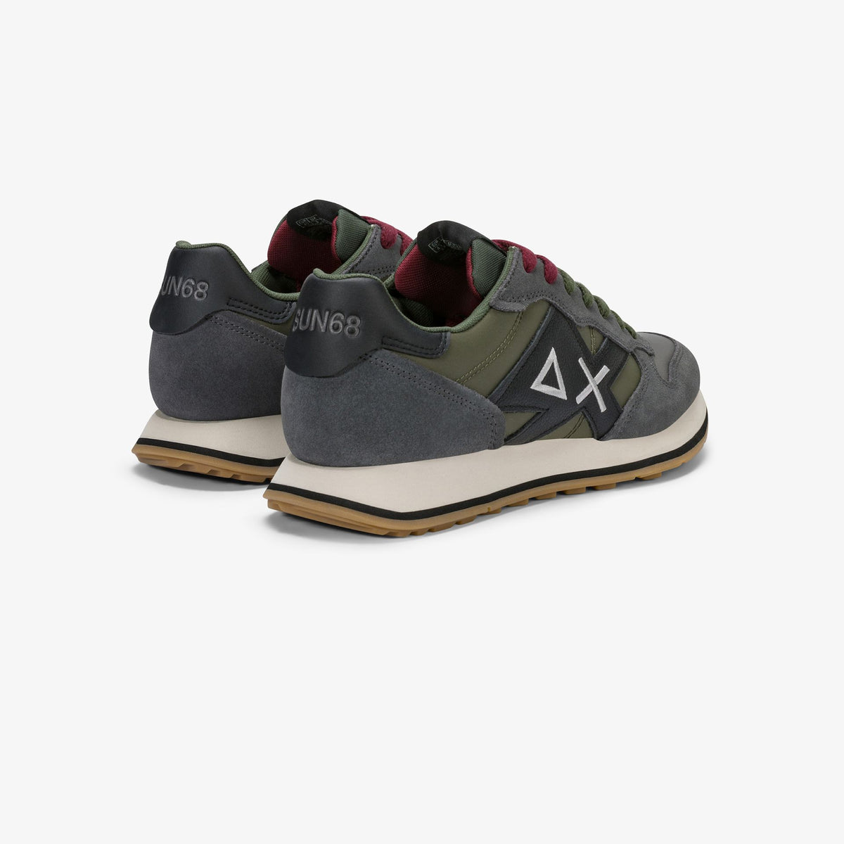 SUN68 Z46122 Sneaker Jaki 2.0 Bicolor in suede e nylon