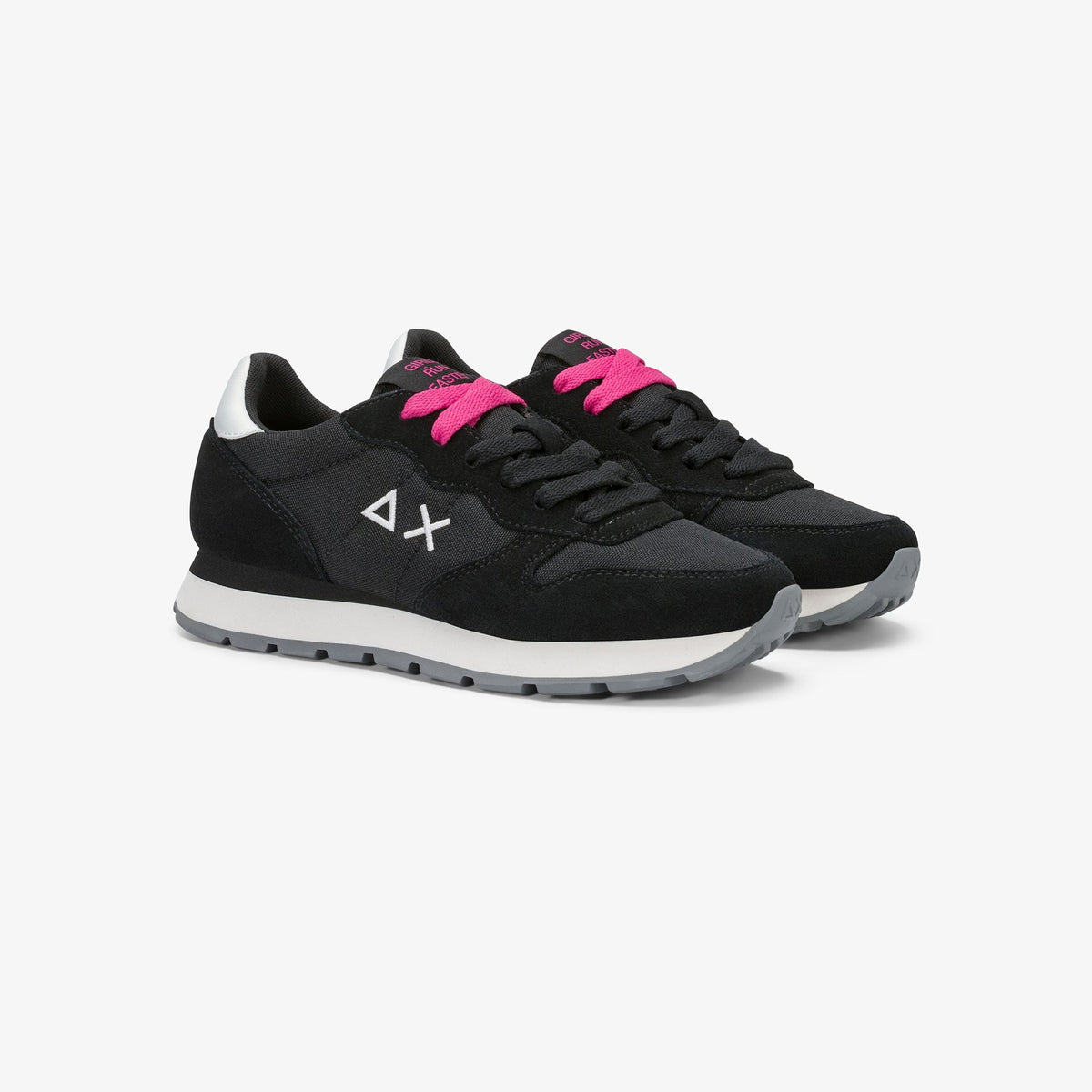 SUN68 Z46201 Sneaker Ally Solid in suede e nylon