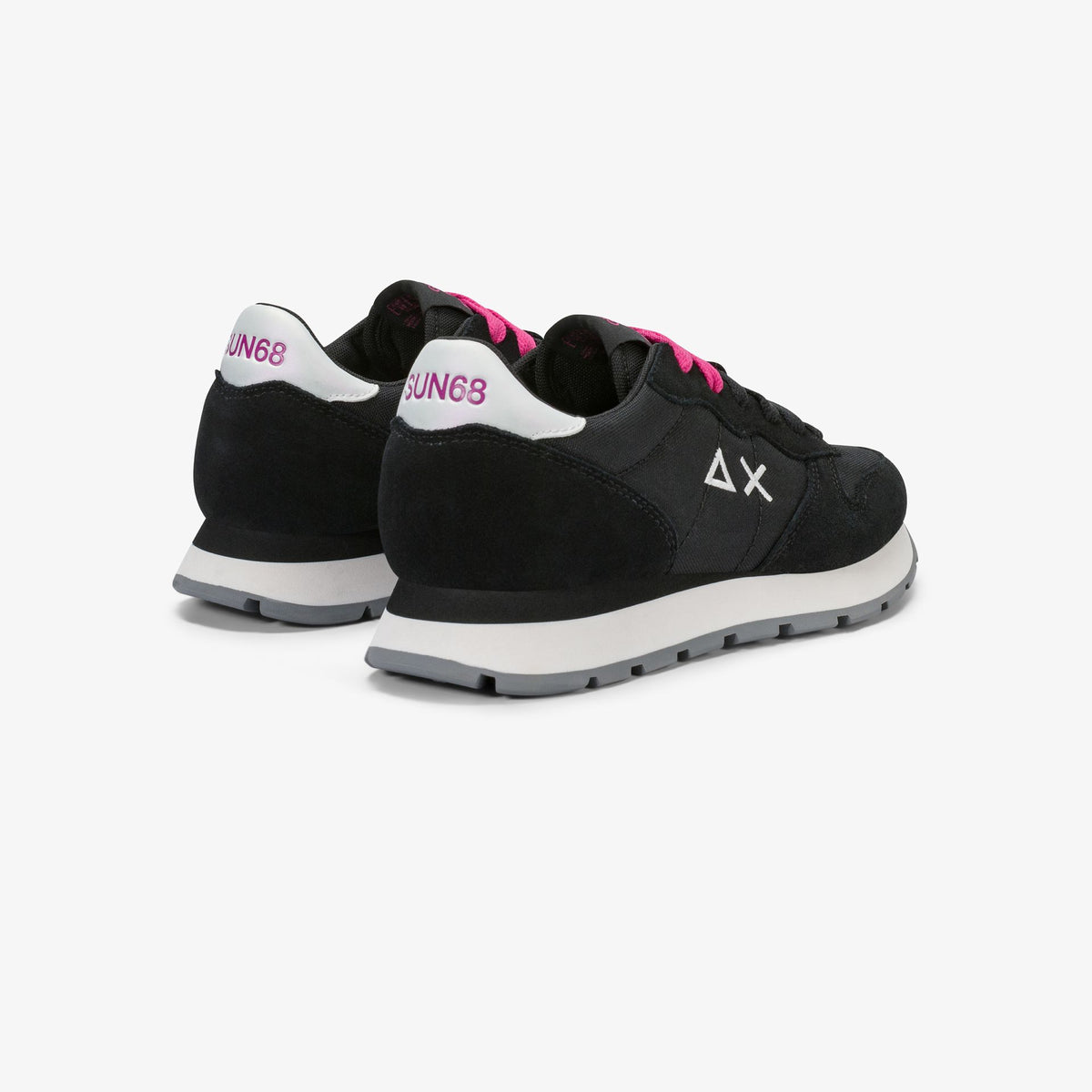 SUN68 Z46201 Sneaker Ally Solid in suede e nylon