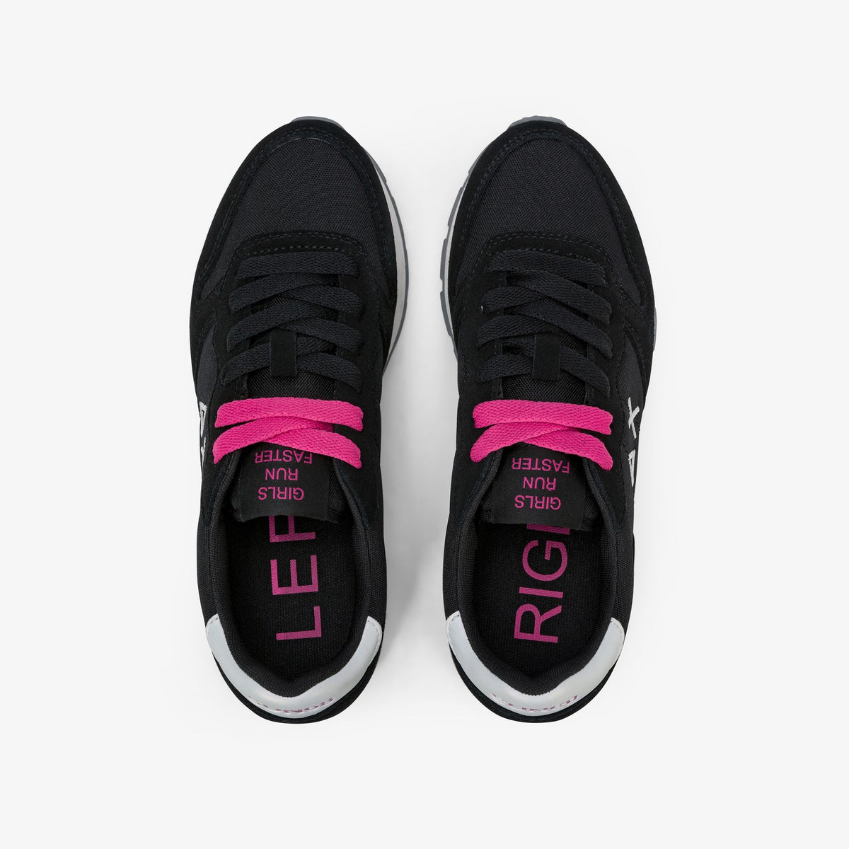 SUN68 Z46201 Sneaker Ally Solid in suede e nylon