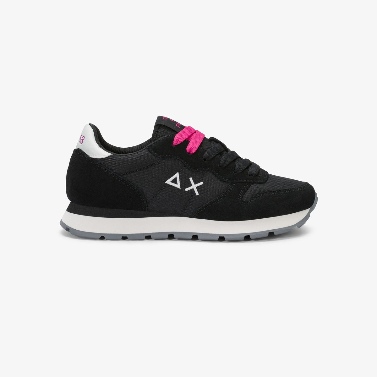 SUN68 Z46201 Sneaker Ally Solid in suede e nylon