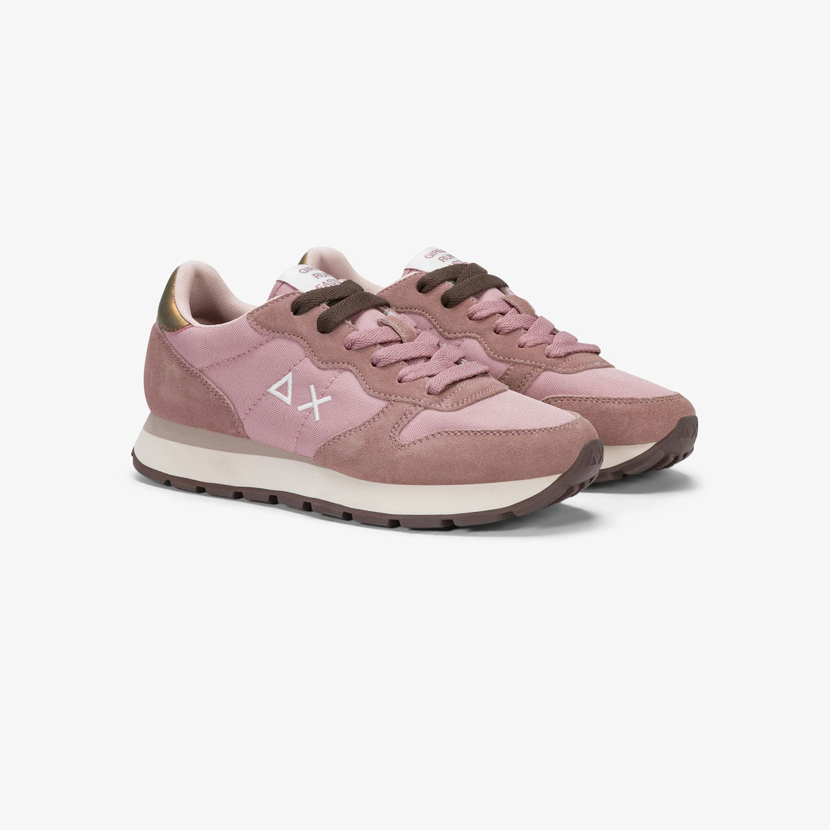 SUN68 Z46201 Sneaker Ally Solid in suede e nylon