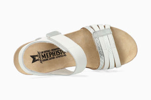 MEPHISTO LUCIA SANDALO DONNA BIANCO