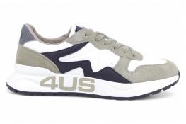 4US 4US-4-A sneakers uomo con logo