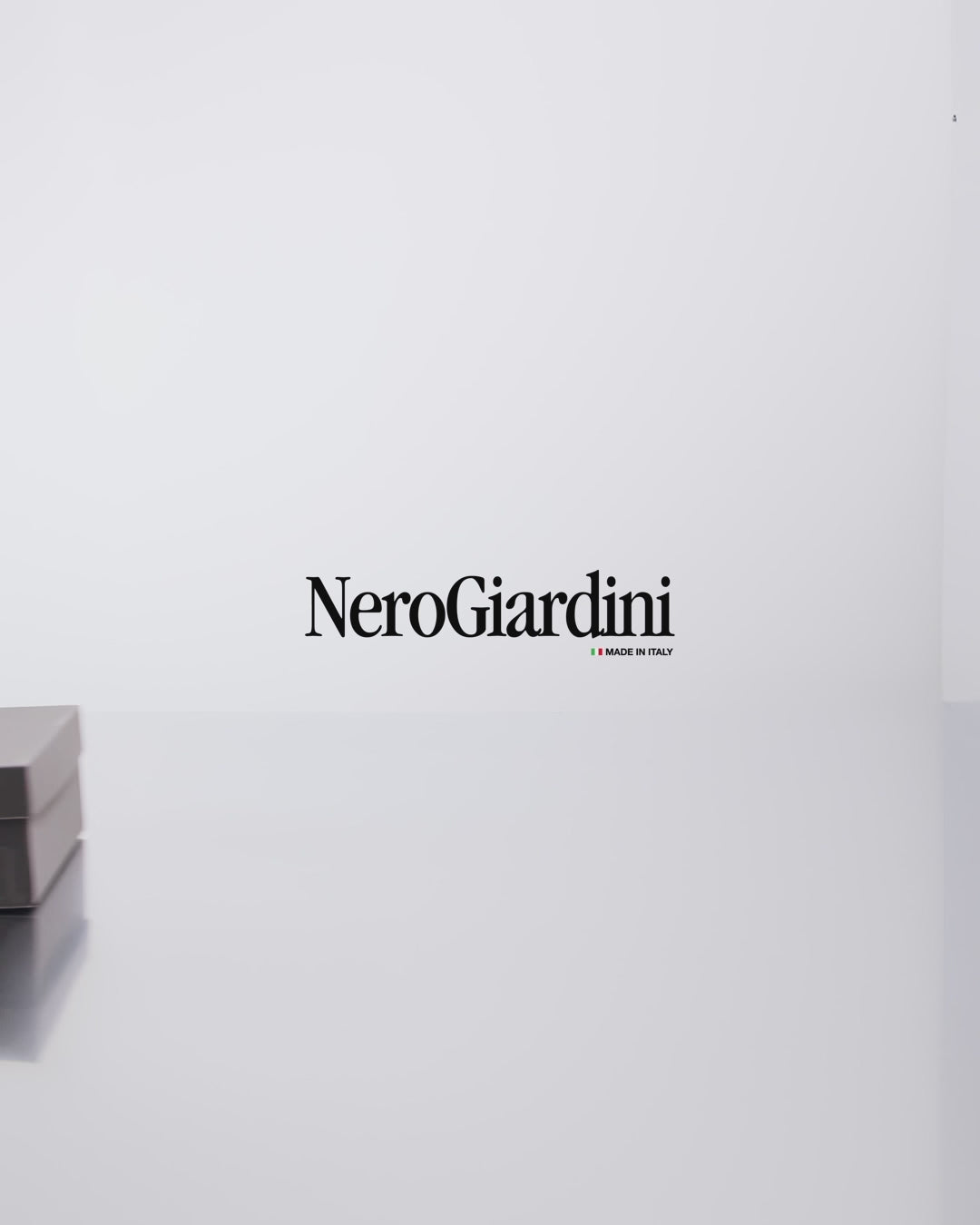 Nero Giardini I411510D Sneakers donna in pelle e materiale tecnico nero