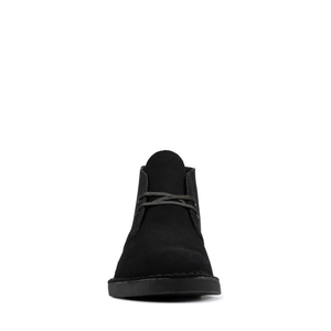 CLARKS DESERT BOOT 2 155499 PELLE SCAMOSCIATA NERA