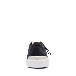 CLARKS COURTLITE WALLY PELLE SCAMOSCIATA BLU NAVY