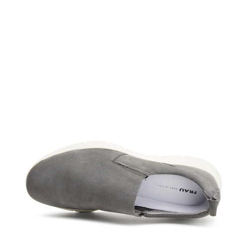 FRAU 09H4 SLIP-ON IN NABUK PUNZONATO FANGO