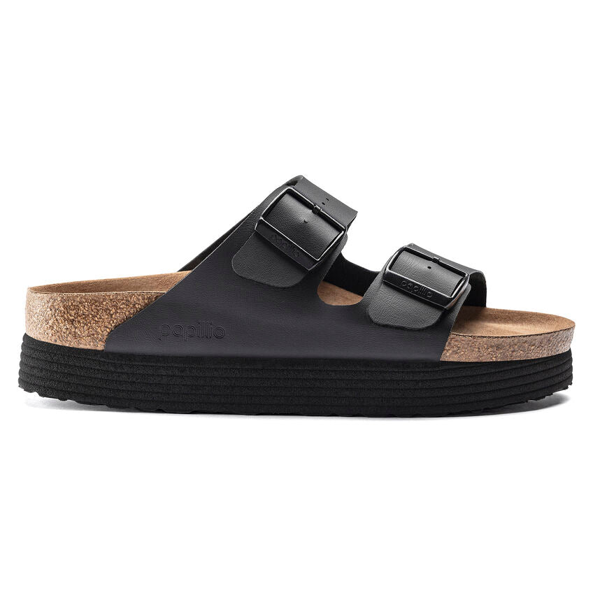 Birkenstock 1018520 Arizona platform vega birko-flor black