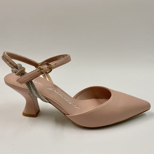 LUCIANO BARACHINI 381 SLING-BACK IN NAPPA CIPRIA