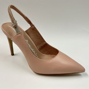 LUCIANO BARACHINI 391 SLING-BACK IN NAPPA CIPRIA