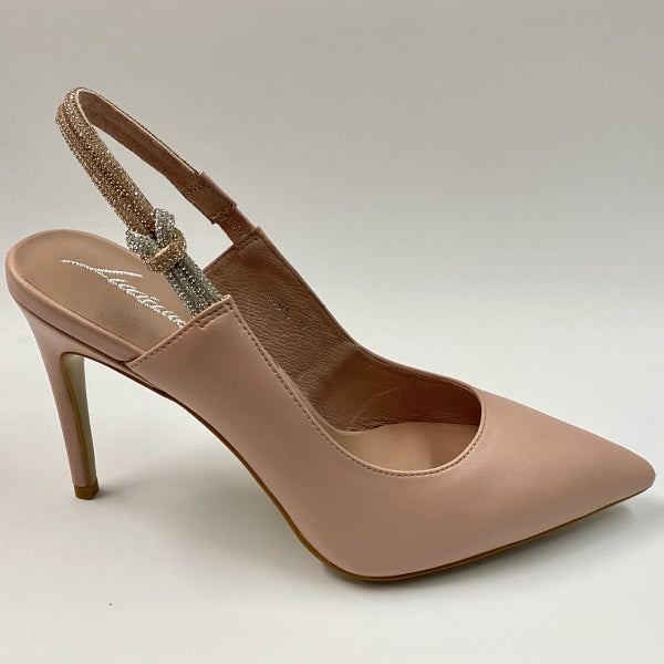 LUCIANO BARACHINI 391 SLING-BACK IN NAPPA CIPRIA