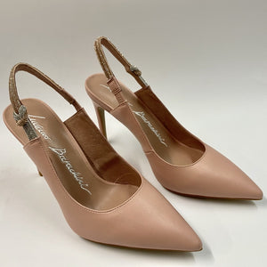LUCIANO BARACHINI 391 SLING-BACK IN NAPPA CIPRIA