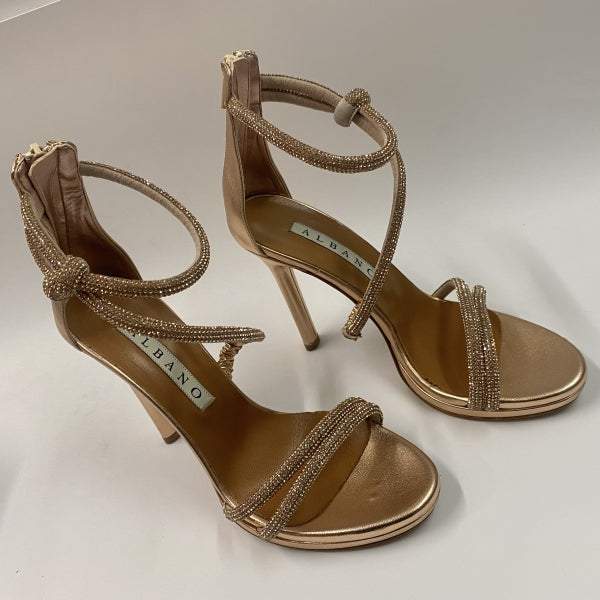 ALBANO 3117 SANDALO IN RAME CON STRASS