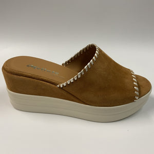 MELLUSO R80523 CIBATTA IN PELLE SCAMOSCIATA SELLA