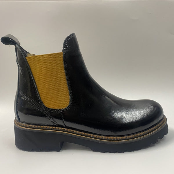 BUENO T081 STIVALETTO CHELSEA VILT BLACK