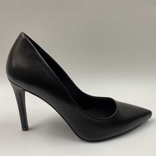 FREMILLU CRISTAL 7 DECOLLETE IN NAPPA NERO TACCO 7