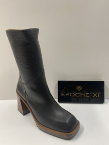 EPOCHE' XI 22160 TRONCHETTO DONNA IN PELLE NERO