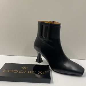 EPOCHE' XI 2251 STIVALETTO DONNA CON FIBBIA IN PELLE NERO
