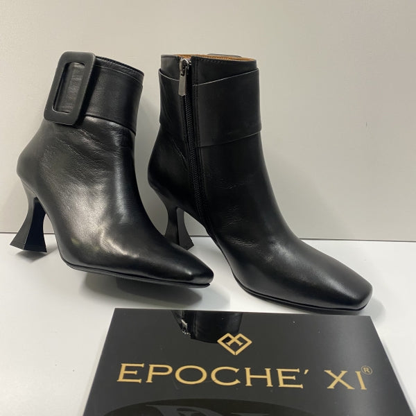 EPOCHE' XI 2251 STIVALETTO DONNA CON FIBBIA IN PELLE NERO