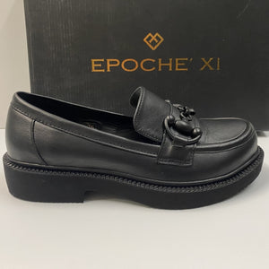 EPOCHE' XI 3706 MOCASSINO DONNA IN PELLE NERO