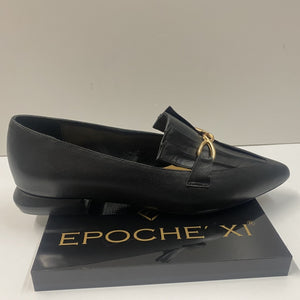 EPOCHE' XI 5311 MOCASSINO A PUNTA DONNA IN PELLE NERO
