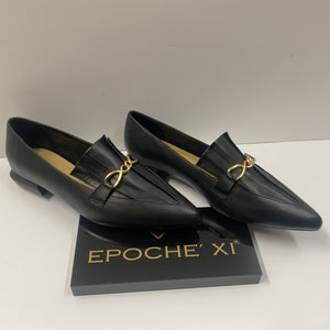 EPOCHE' XI 5311 MOCASSINO A PUNTA DONNA IN PELLE NERO