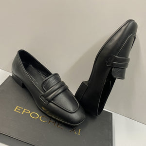 EPOCHE' XI 2220 MOCASSINO BASSO DONNA IN PELLE NERO