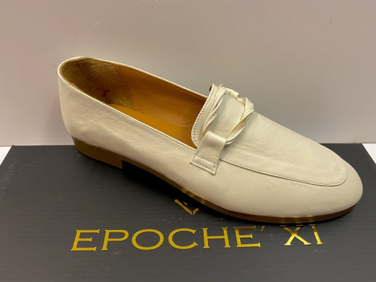 EPOCHE' XI 23120 MOCASSINO BASSO DONNA IN PELLE CREMA