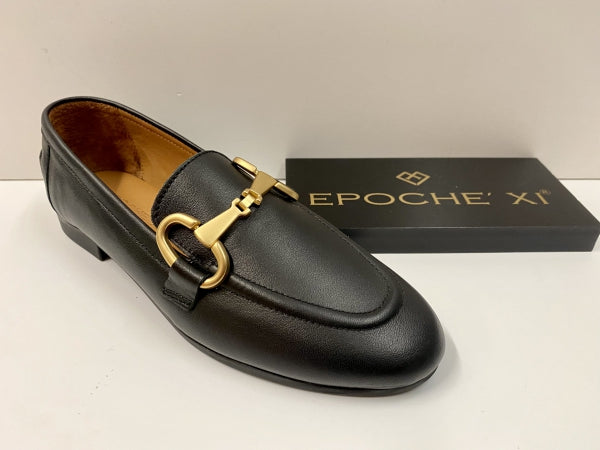 EPOCHE' XI 23121 MOCASSINO DONNA CON MORSETTO DORATO